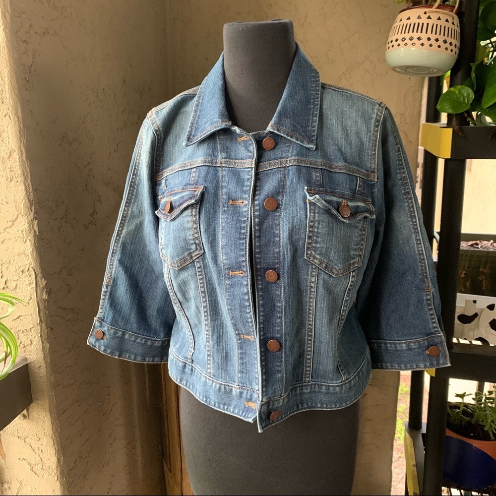 LOFT denim jacket NWT
